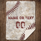 Koele Honkbal Decor voor Jongenskamer, Honkbal Sherpa Deken