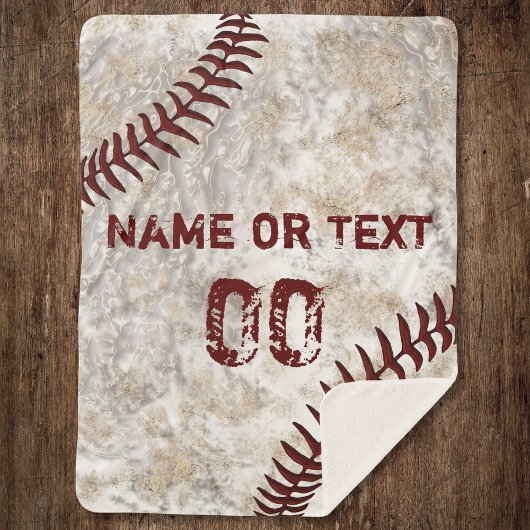 Koele Honkbal Decor voor Jongenskamer, Honkbal Sherpa Deken