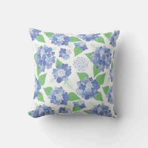 Koele hortensia bloemen kussen