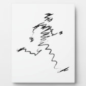 Koele illustratie van de looppas fotoplaat (Voorkant)