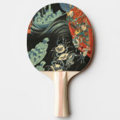 Koele Japanse spookaanval Tafeltennisbatje (Achterkant)