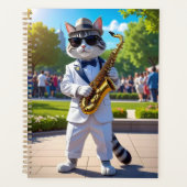 Koele Jazz Kat Planner (Voorkant)