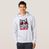 Koele Kat 1 Hoodie (Voorkant volledig)