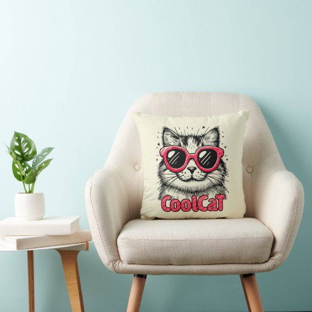 Koele Kat 1 Kussen (Stoel)