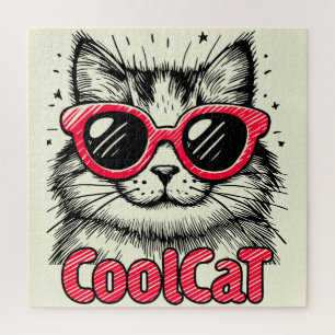 Koele Kat 1 Legpuzzel