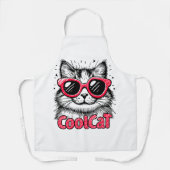 Koele Kat 1 Schort (Voorkant)
