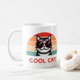 Koele kat 2 koffiemok