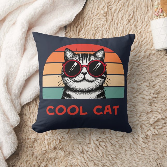 Koele kat 2 kussen (Deken)