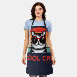 Koele kat 2 schort