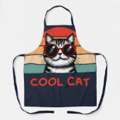Koele kat 2 schort (Voorkant)