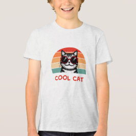 Koele kat 2 Tri-Blend shirt