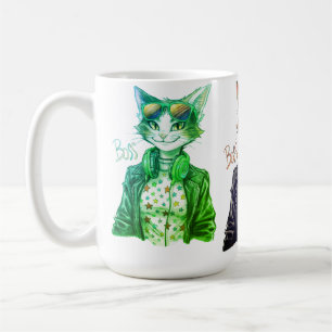 Koele Kat Baas – Grappig Cadeau-idee voor Kat Lief Koffiemok