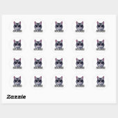 Koele Kat Humoristische Sticker (Vel)