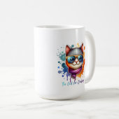 Koele Kat Koffiemok (Voorkant rechts)