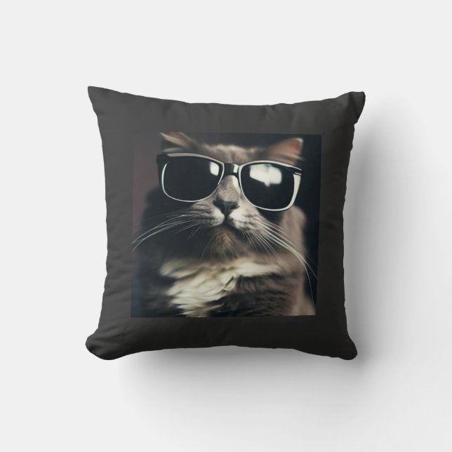 Koele Kat Kussen (Voorkant)