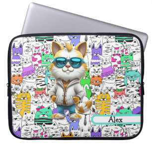 Koele Kat  Laptop Sleeve