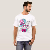 Koele Kat Met Zonnebril T-shirt (Voorkant volledig)