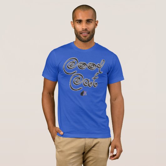 Koele Kat T-shirt (Voorkant volledig)