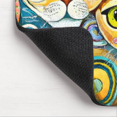 Koele katten abstract muismat (Hoek)