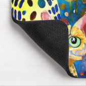 Koele katten abstract muismat (Hoek)