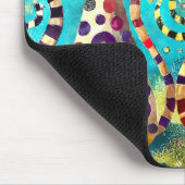 Koele katten abstract muismat (Hoek)