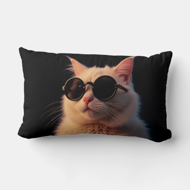 Koele katten gooien kussens (Achterkant)