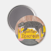 Koele Katten magneet (Voorkant / Achterkant)