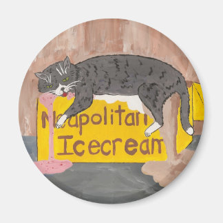 Koele Katten magneet