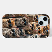 Koele katten met een zonnebril Case-Mate iPhone case (Achterkant (horizontaal))