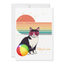 Koele kattenvibes bij zonsondergang