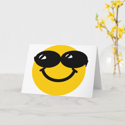 Koele kerel kaart (Gele Bloem)