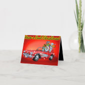 Koele Kerstmis! Feestdagen Kaart (Voorkant)