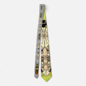 koele ketting met insecten stropdas (Achterkant)