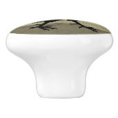 koele keuken met landhals keramische knop (Zijkant)