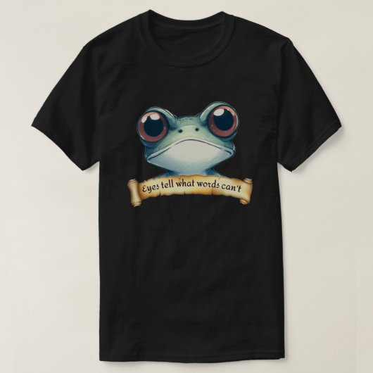 Koele kikker, grappige geschenken t-shirt (Design voorkant)