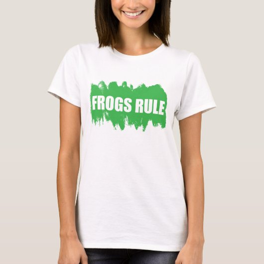 Koele kikker t-shirt (Voorkant)