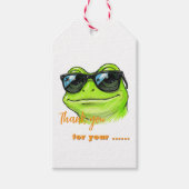 Koele Kikker Zonnebril Cadeaulabel (Voorkant)