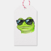 Koele Kikker Zonnebril Cadeaulabel (Achterkant)