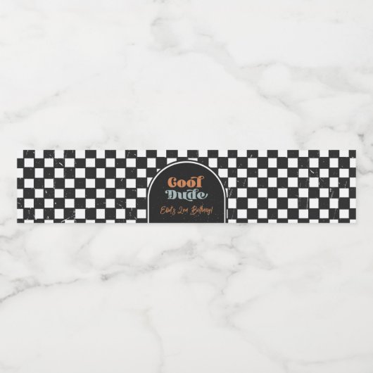 Koele Kind partij waterflesetiketten Waterfles Etiket (Enkel label)