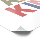 Koele Kinderen zijn vriendelijk Foto Afdruk (Hoek)