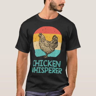 Koele Kippenfluisteraar Voor Kippenliefhebber Boer T-shirt