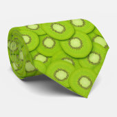koele kiwi betonvruchten stropdas (Opgerold)