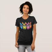 Koele Kleur Crew Konijnen T-shirt (Voorkant volledig)
