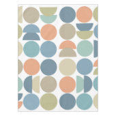 Koele kleur Geo Abstract Tafelkleed (Voorkant)