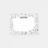 Koele kleur Post-it notities Post-it® Notes (Voorkant)