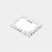 Koele kleur Post-it notities Post-it® Notes (Schuin)