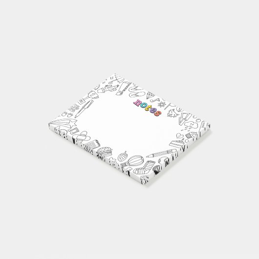 Koele kleur Post-it notities Post-it® Notes (Schuin)