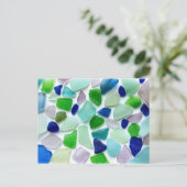 Koele Kleuren Zeeen Briefkaart (Staand voorkant)