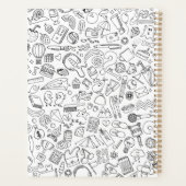 Koele kleurplanner planner (Achterkant)