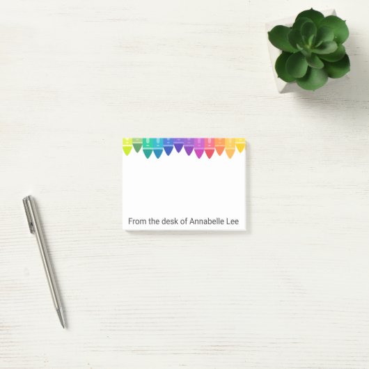 Koele Kleurpotloden Post-it® Notes (Kantoor)